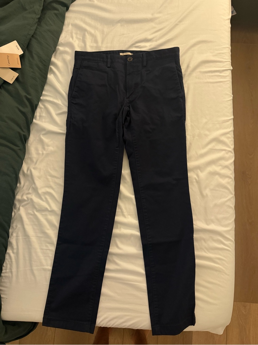 Mango Dark Navy Trousers